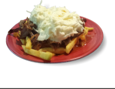 Django Schale – Pommes, Gyros, Krautsahne, scharfe Chilisauce und Zaziki