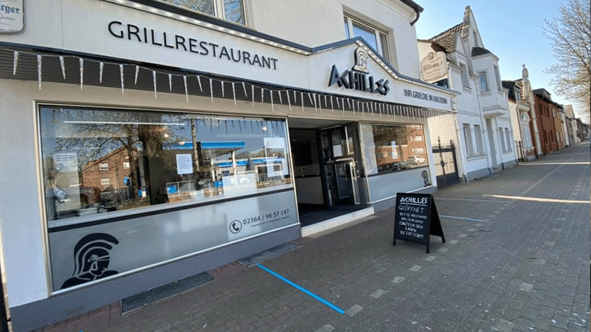Achilles Grillrestaurant an der Weseler Straße in Haltern am See