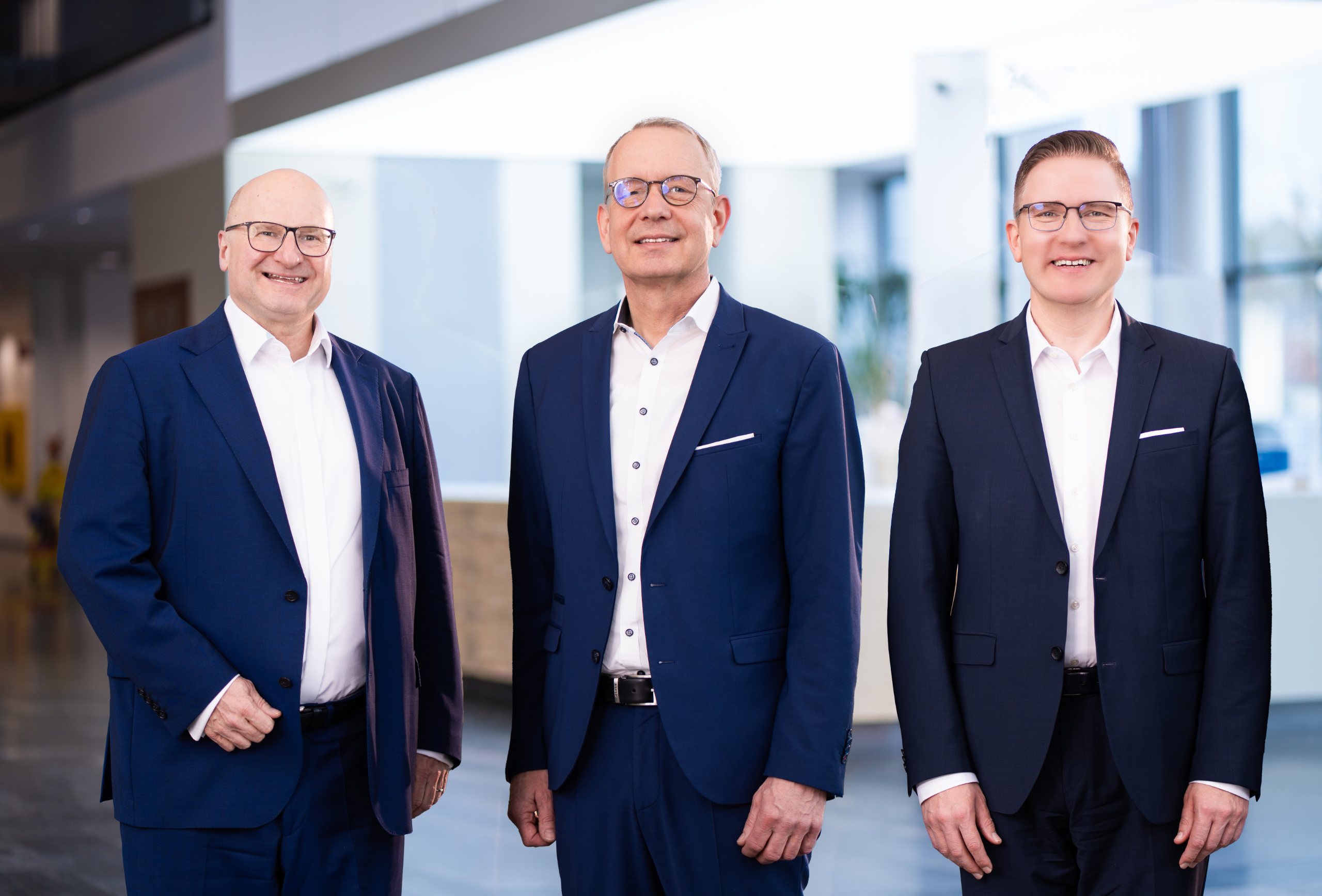 Der Vorstand der Volksbank Westmünsterland