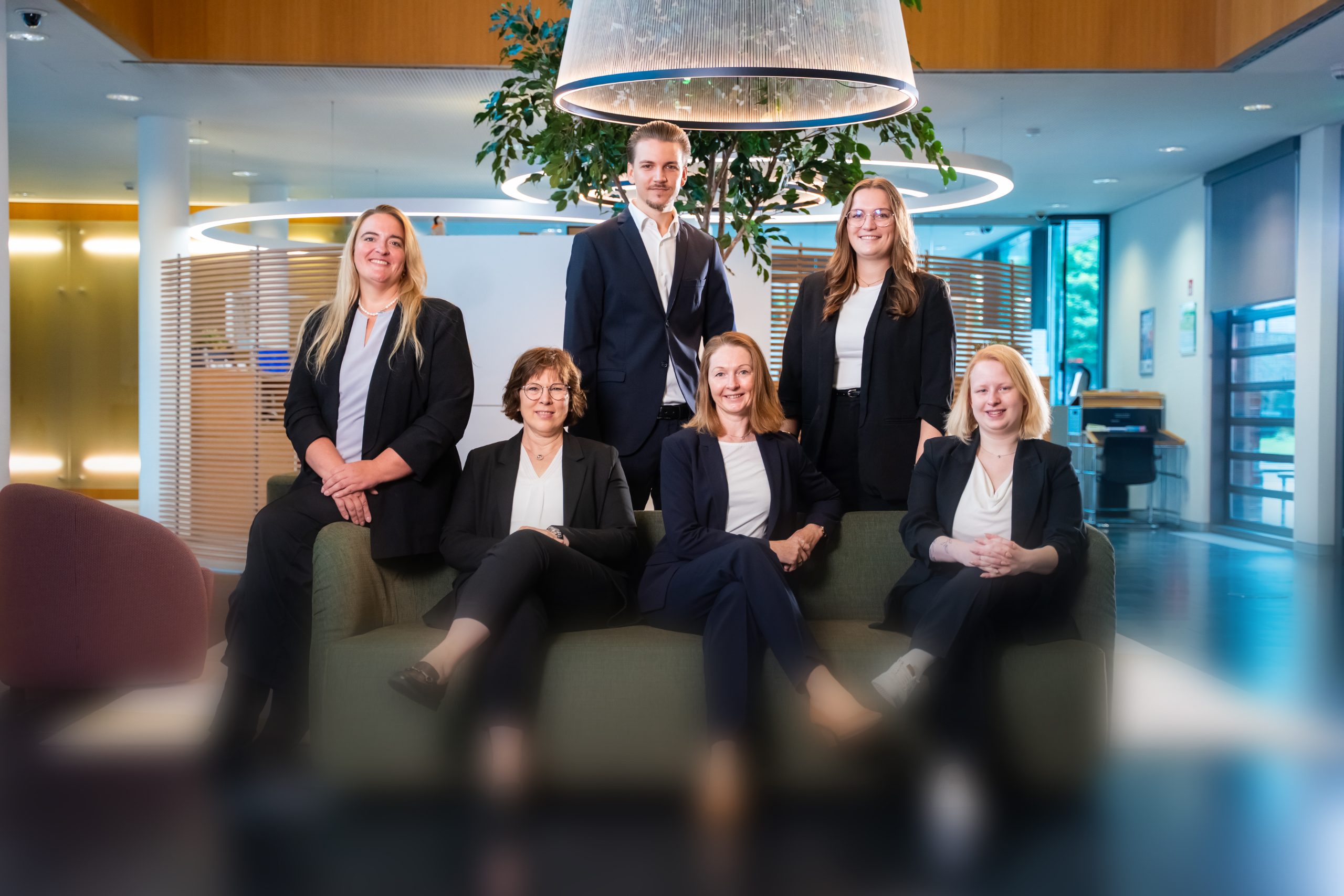 Das Team des BusinessCenters der Volksbank Westmünsterland