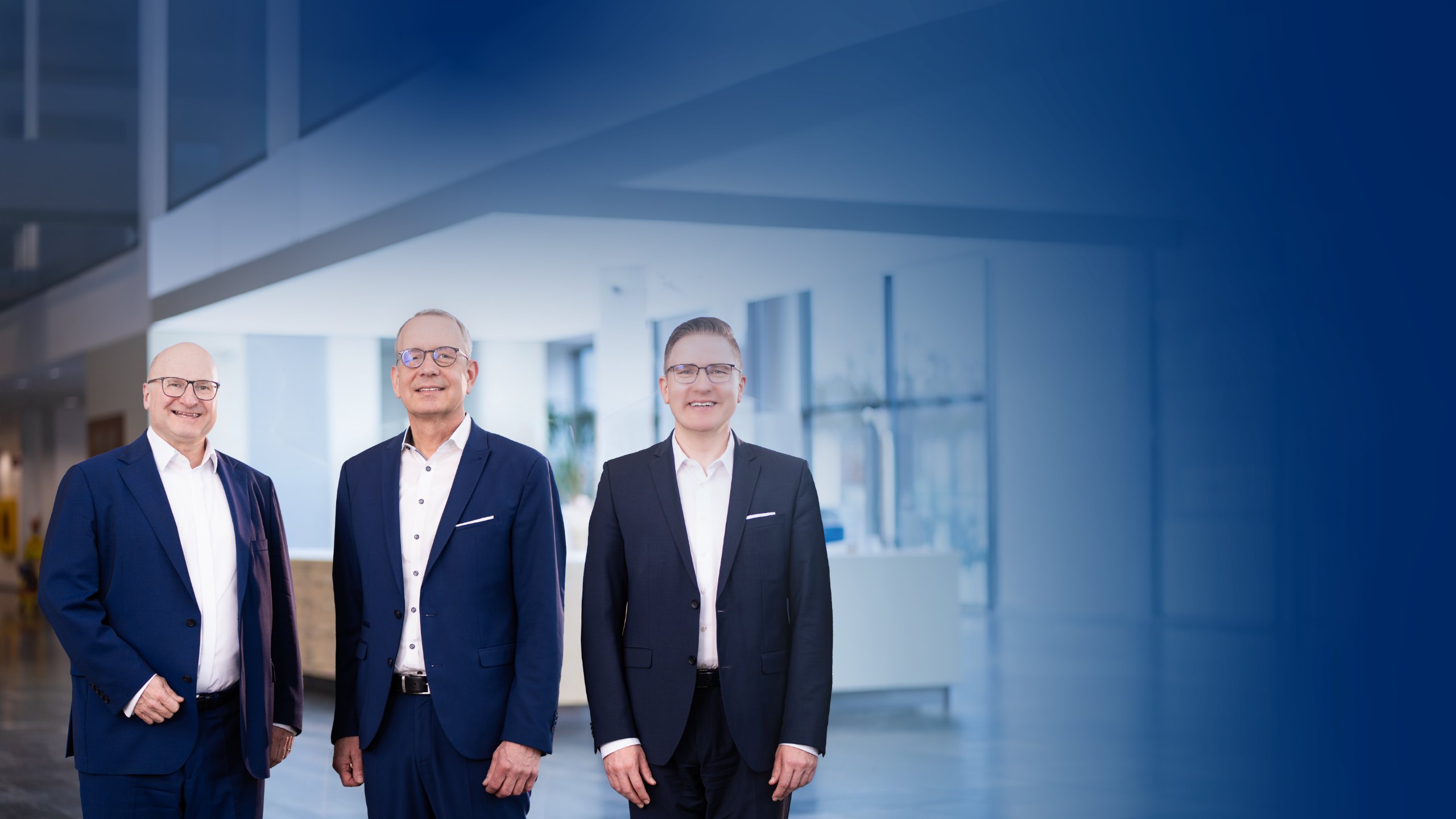 Der Vorstand der Volksbank Westmünsterland